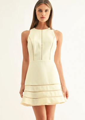 Adelyn Rae Mari Boucle Mini Dress