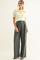 Adelyn Rae Crista Polka Dot Pleated Pant