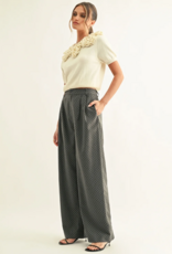 Adelyn Rae Crista Polka Dot Pleated Pant