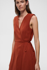 InWear Chrissie Sleeveless Wrap Dress in Brandy