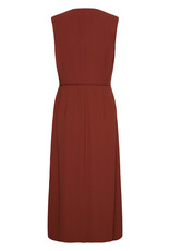 InWear Chrissie Sleeveless Wrap Dress in Brandy