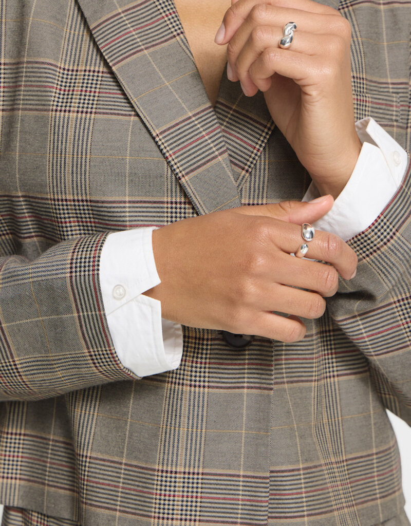 ICHI Laito Cropped Blazer