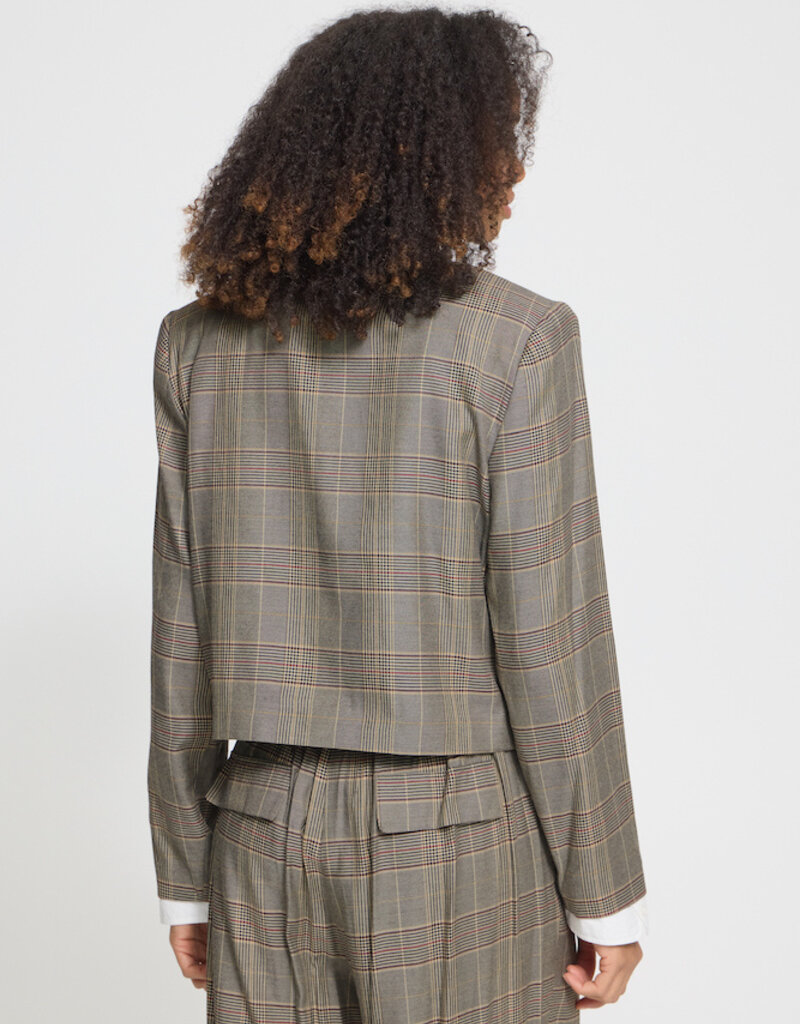 ICHI Laito Cropped Blazer