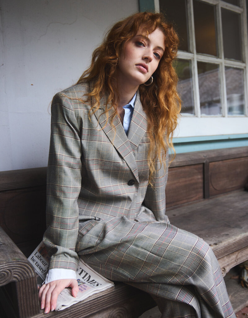 ICHI Laito Cropped Blazer