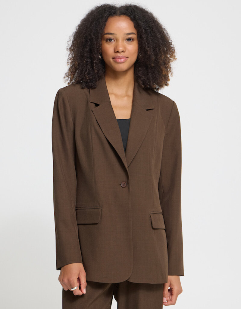 ICHI Fava Long Blazer