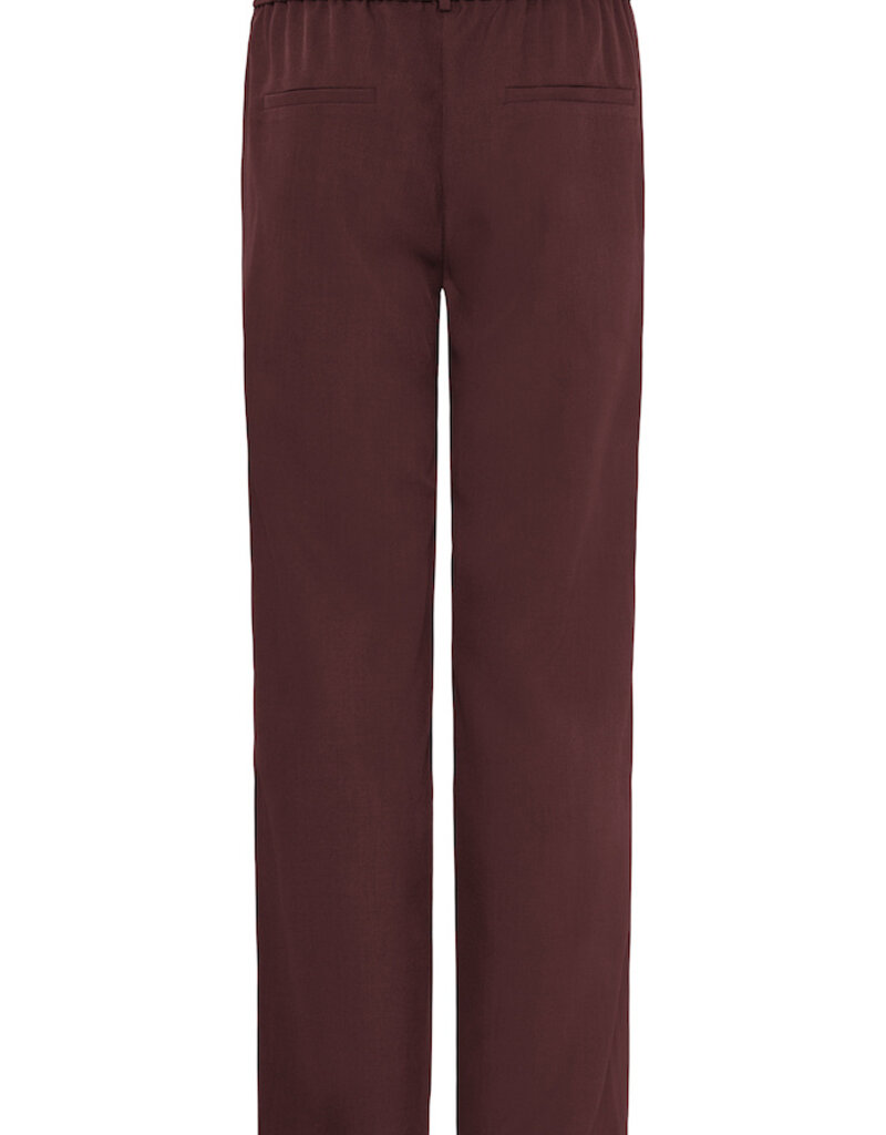 ICHI Fava Wide Leg Trouser in Port Royal