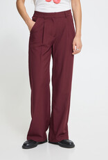 ICHI Fava Wide Leg Trouser in Port Royal