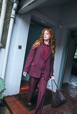 ICHI Fava Wide Leg Trouser in Port Royal
