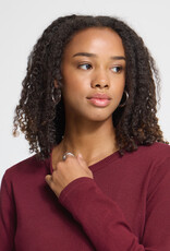 ICHI Luls O-Neck Knit in Rhododendron