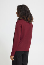ICHI Luls O-Neck Knit in Rhododendron