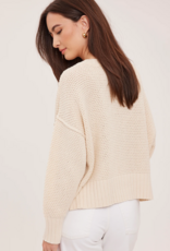 Gentle Fawn Jennalee Drop Shoulder Cardigan in Cream