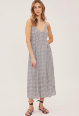 Gentle Fawn Astoria Button Up Midi dress in Cream Check