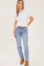 Gentle Fawn Brielle Basic Boxy Tee in White