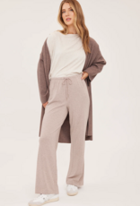 Gentle Fawn Milo Jersey Pant in Heather Latte