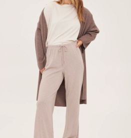 Gentle Fawn Milo Jersey Pant in Heather Latte