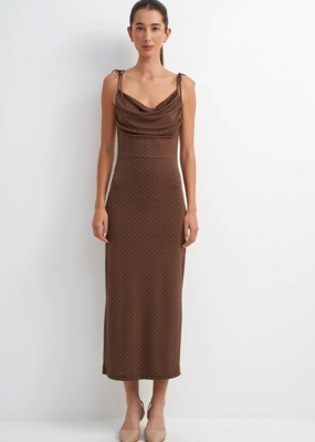 ASTRID Hayden Jersey Slip Dress With Shoulder Ties *Two Colours*