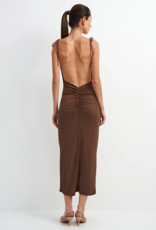 ASTRID Hayden Slip Dress With Shoulder Ties
