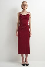ASTRID Hayden Slip Dress With Shoulder Ties