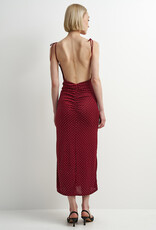 ASTRID Hayden Slip Dress With Shoulder Ties