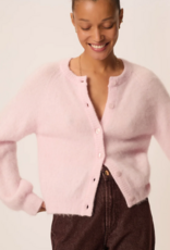Des Petits Hauts Colombine Button Up Cardigan in Dragee Pink