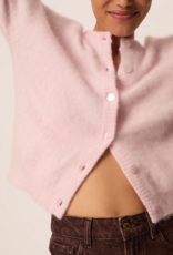 Des Petits Hauts Colombine Button Up Cardigan in Dragee Pink