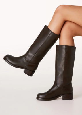 Billini Jamison Burnished Boot in Chocolate
