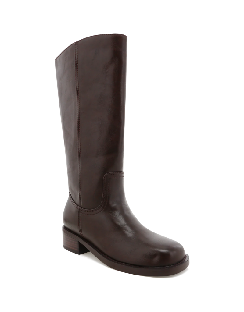 Billini Jamison Burnished Boot in Chocolate