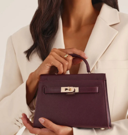 Billini Hariette Handle Bag in Bordeaux