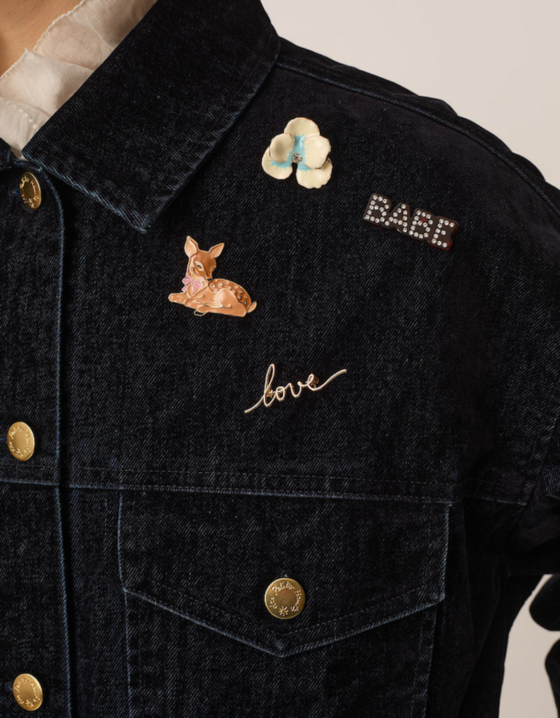 Des Petits Hauts Polly Fawn Brooch