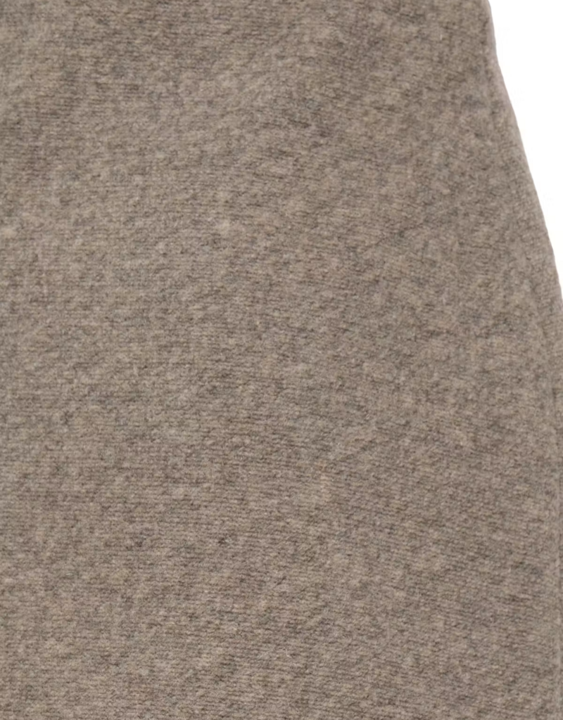ICHI Wolca Skirt in Greige Melange