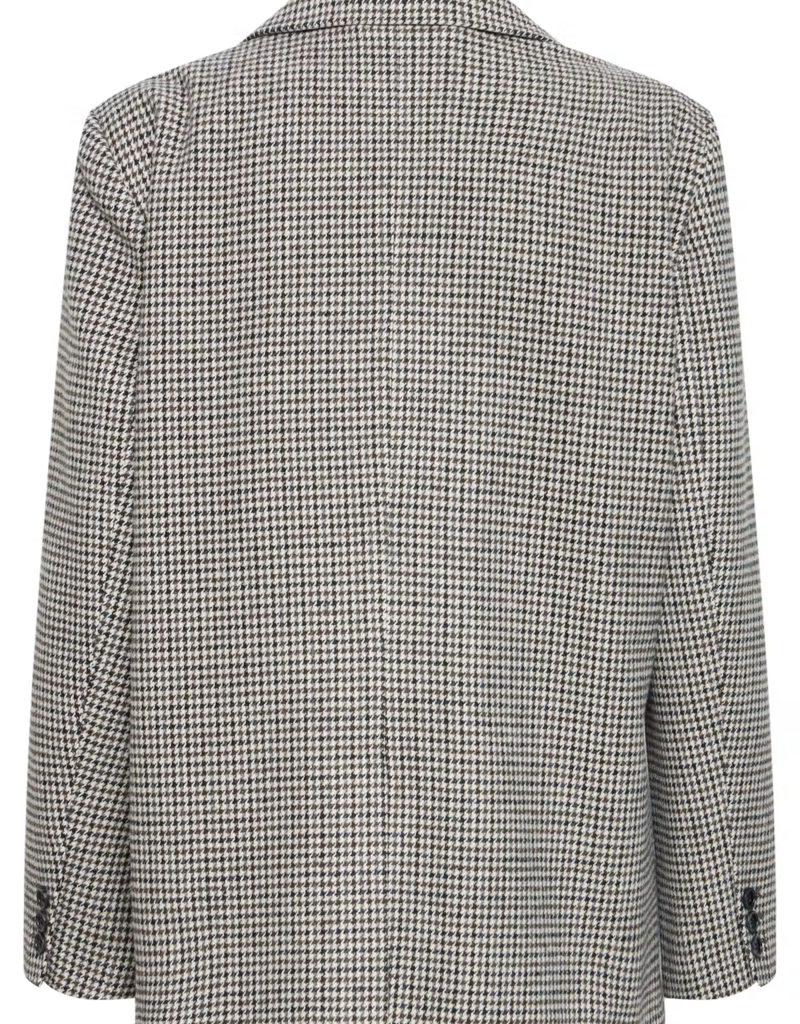 ICHI Lubana Blazer in Grey Check