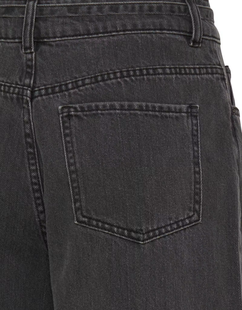 B.Young Kimu Belted Jeans in Black Wash