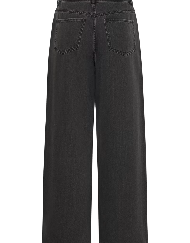 B.Young Kimu Belted Jeans in Black Wash