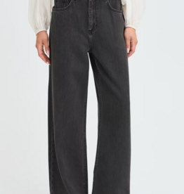 B.Young Kimu Belted Jeans in Black Wash