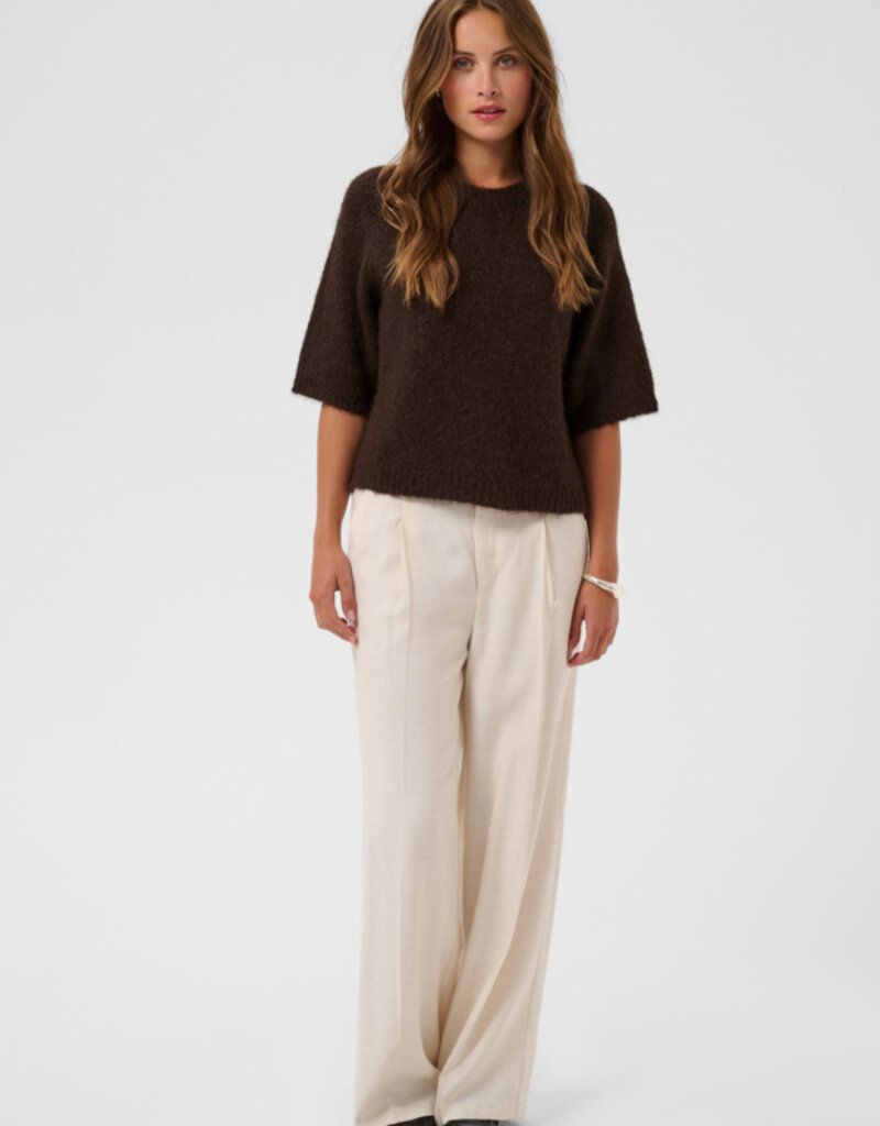 Kaffe Emilie Cropped Knit Pullover