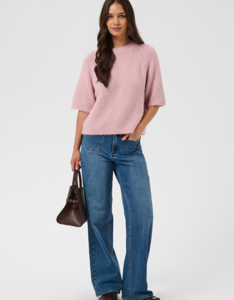 Kaffe Emilie Cropped Knit Pullover