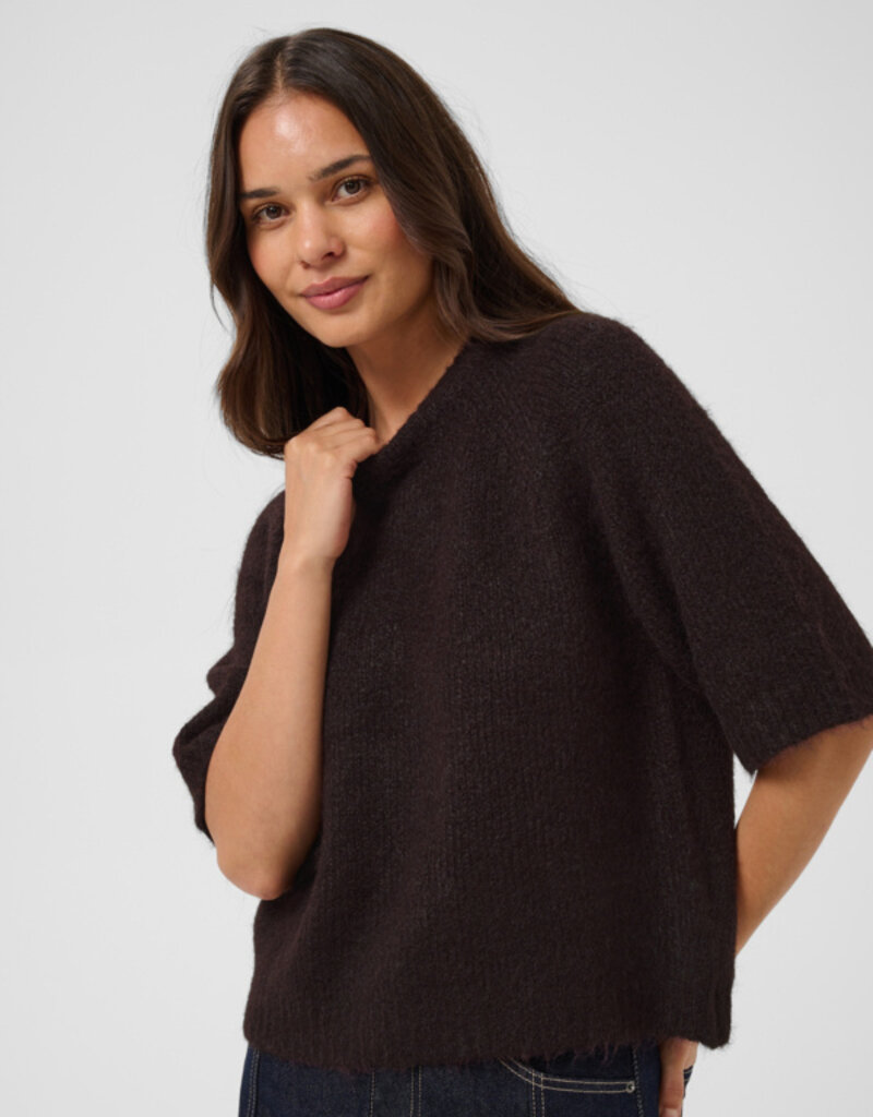 Kaffe Emilie Cropped Knit Pullover
