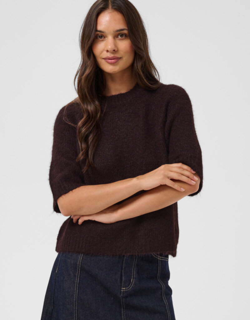 Kaffe Emilie Cropped Knit Pullover
