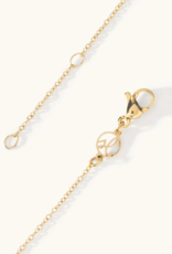 Sugar Blossom Dorthy Puffy Heart Necklace in Gold