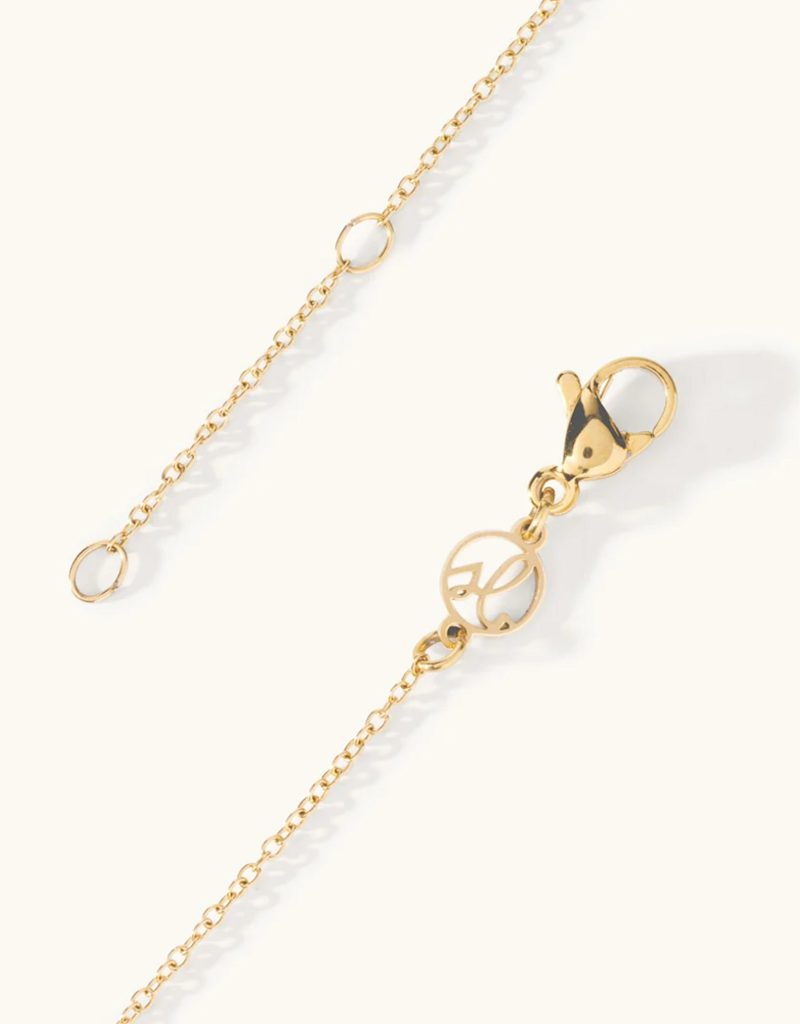 Sugar Blossom Dorthy Puffy Heart Necklace in Gold