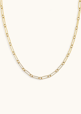 Sugar Blossom KeaIi Chain Necklace in Gold