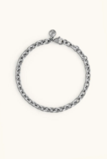 Sugar Blossom Anchor Chain Bracelet in Silver