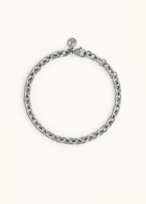 Sugar Blossom Anchor Chain Bracelet in Silver