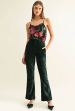 Adelyn Rae Scarlette Contrast Lace Sequin Cami in Black Mutli Sequin