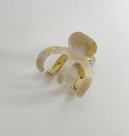 LadyJuneAccessories Small Claw Clip in Pearl