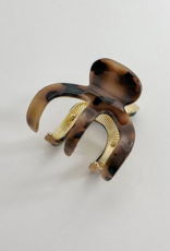 LadyJuneAccessories Small Claw Clip in Coffee