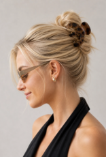 LadyJuneAccessories Small Claw Clip in Coffee