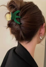 LadyJuneAccessories Small Claw Clip in Emerald