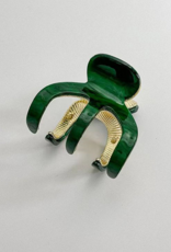 LadyJuneAccessories Small Claw Clip in Emerald