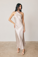 Dress Forum Talli Maxi Halter Dress in Silverlight